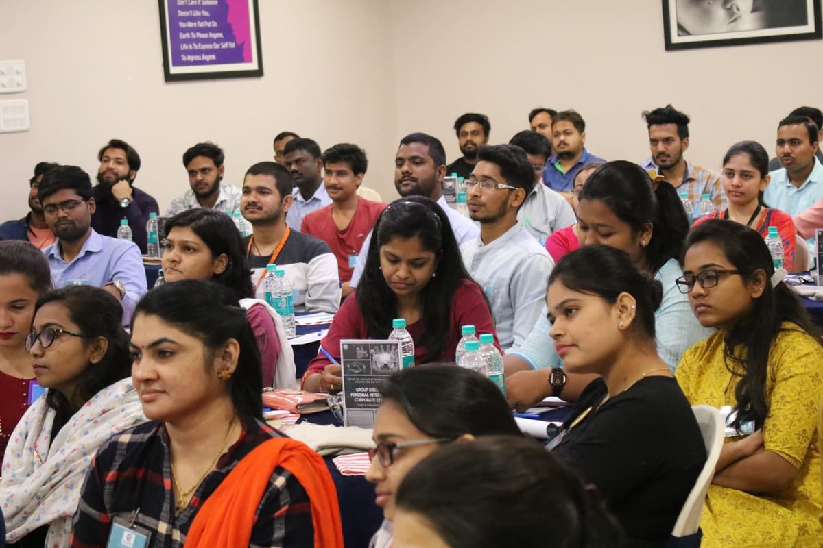 Interview skills training session