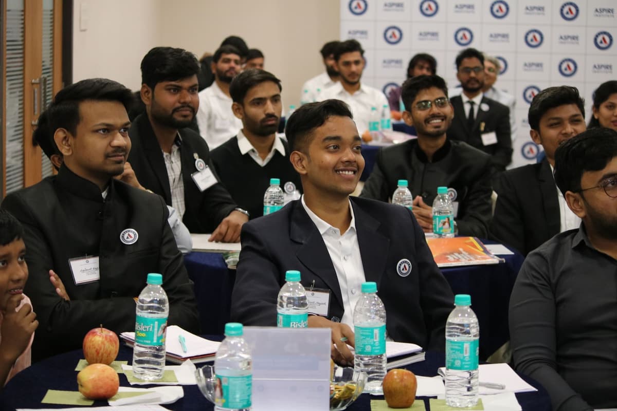 Public speaking training session