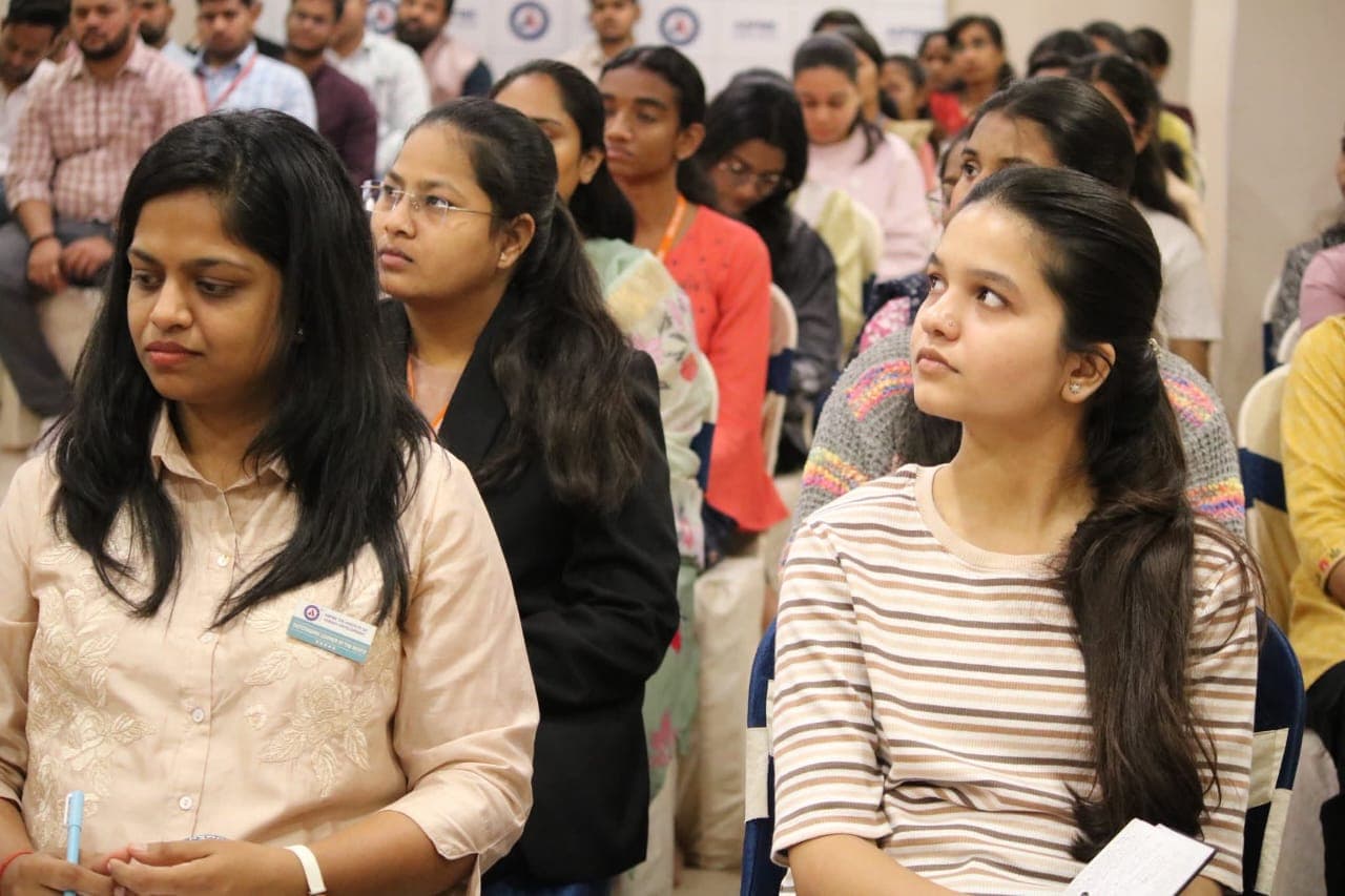 Sachin Burghate leading a workshop